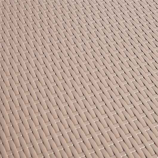 STÓŁ CATERINGOWY OGRODOWY SKŁADANY okrągły śr. 80 cm o wzorze rattanu - stół składany okrągły śr. 80 cm brązowy - obrazek 7