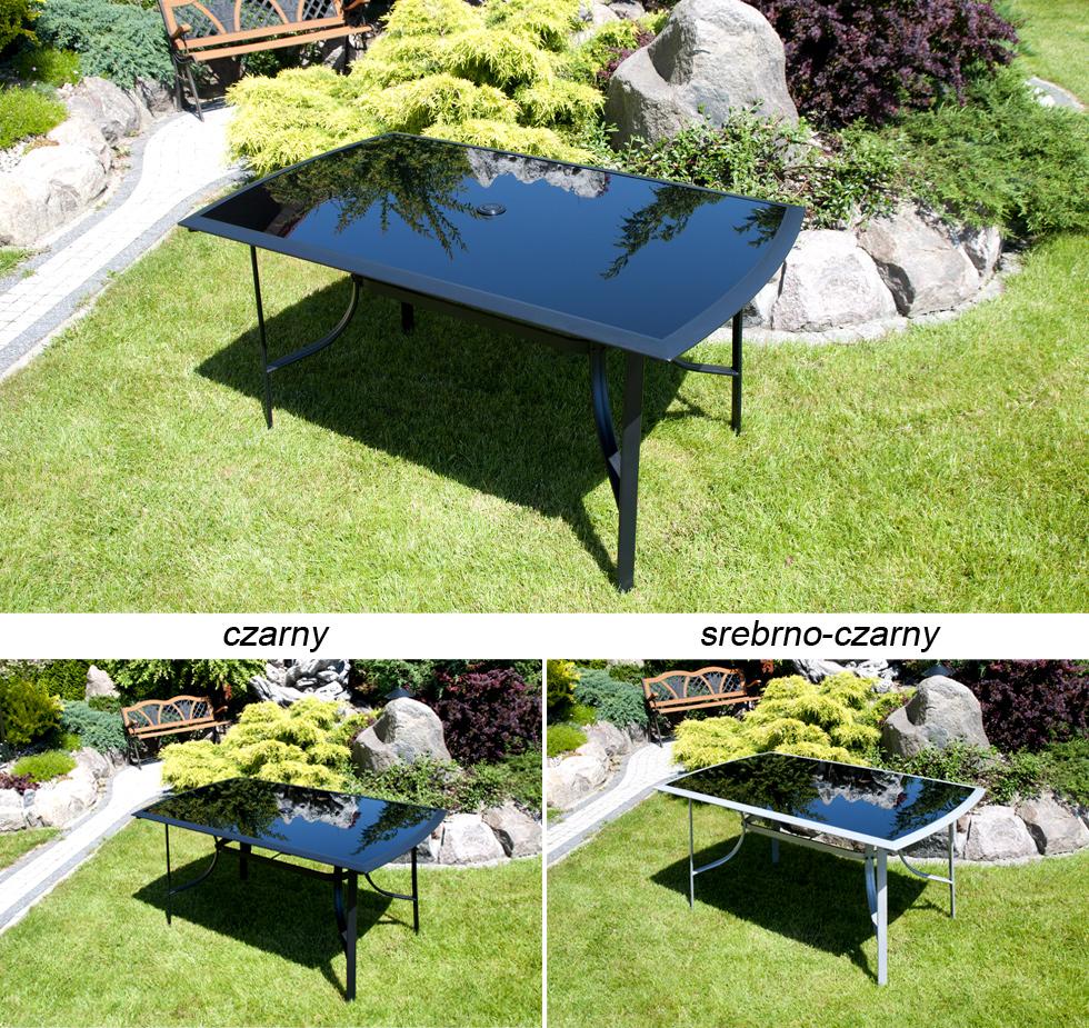 Stół aluminiowy Verona czarny - stół VERONA czarny - obrazek 2