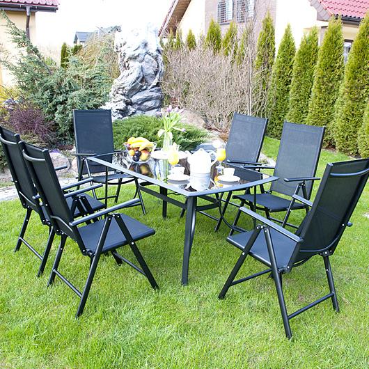 Stół aluminiowy Verona czarny - stół VERONA czarny - obrazek 8