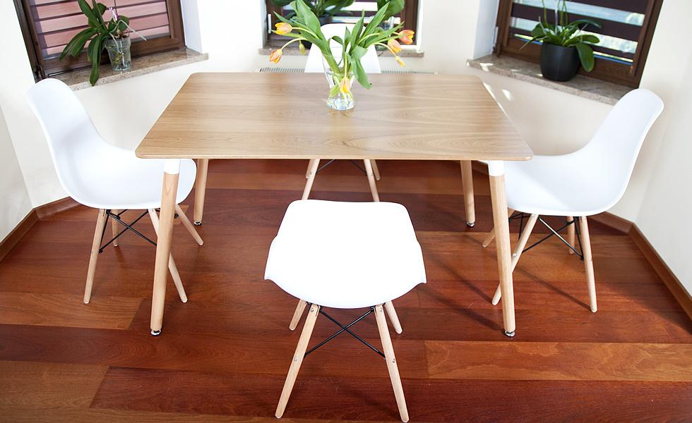 STÓŁ NOWOCZESNE kolekcja MEDIOLAN PROSTOKĄTNY kolor BUKOWY - Stół MEDIOLAN bukowy PROSTOKĄTNY - obrazek 4