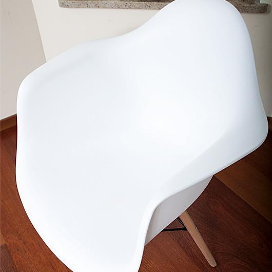 KRZESŁO BIAŁE MEDIOLAN - TULIPAN do kuchni i jadalni - Krzesło MEDIOLAN - TULIPAN białe - obrazek 13