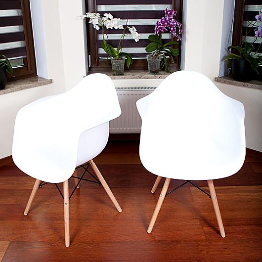 KRZESŁO BIAŁE MEDIOLAN - TULIPAN do kuchni i jadalni - Krzesło MEDIOLAN - TULIPAN białe - obrazek 14