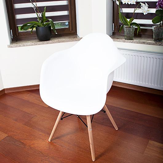 KRZESŁO BIAŁE MEDIOLAN - TULIPAN do kuchni i jadalni - Krzesło MEDIOLAN - TULIPAN białe - obrazek 15