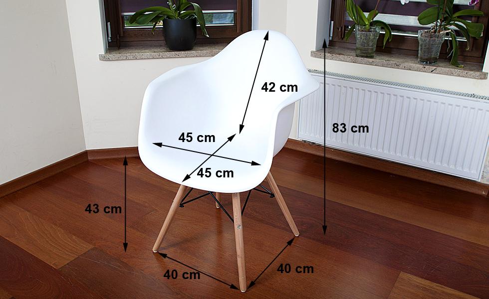 KRZESŁO BIAŁE MEDIOLAN - TULIPAN do kuchni i jadalni - Krzesło MEDIOLAN - TULIPAN białe - obrazek 16