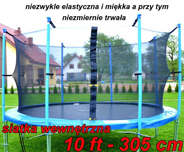 SIATKA WEWNĘTRZNA DO TRAMPOLINY 10 FT - 305 CM TRAMPOLINA 6 STELAŻY - siatka wewnętrzna trampoliny 305 cm - obrazek 6
