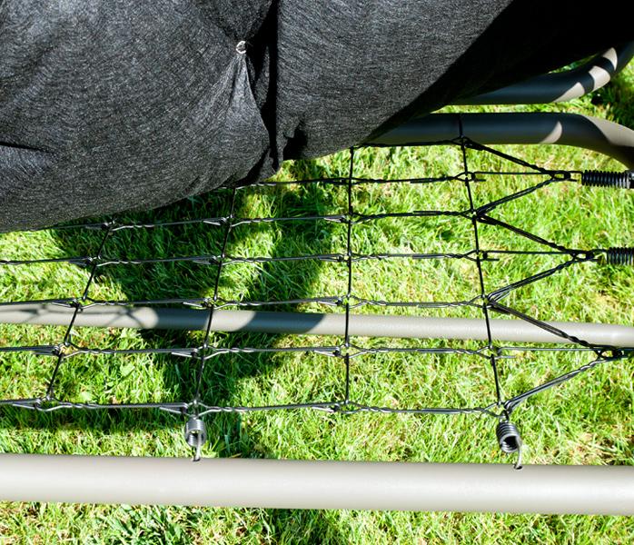 HUŚTAWKA OGRODOWA 4-osobowa BLANCA z moskitierą BRĄZOWA - Huśtawka BLANCA Brązowa - obrazek 14