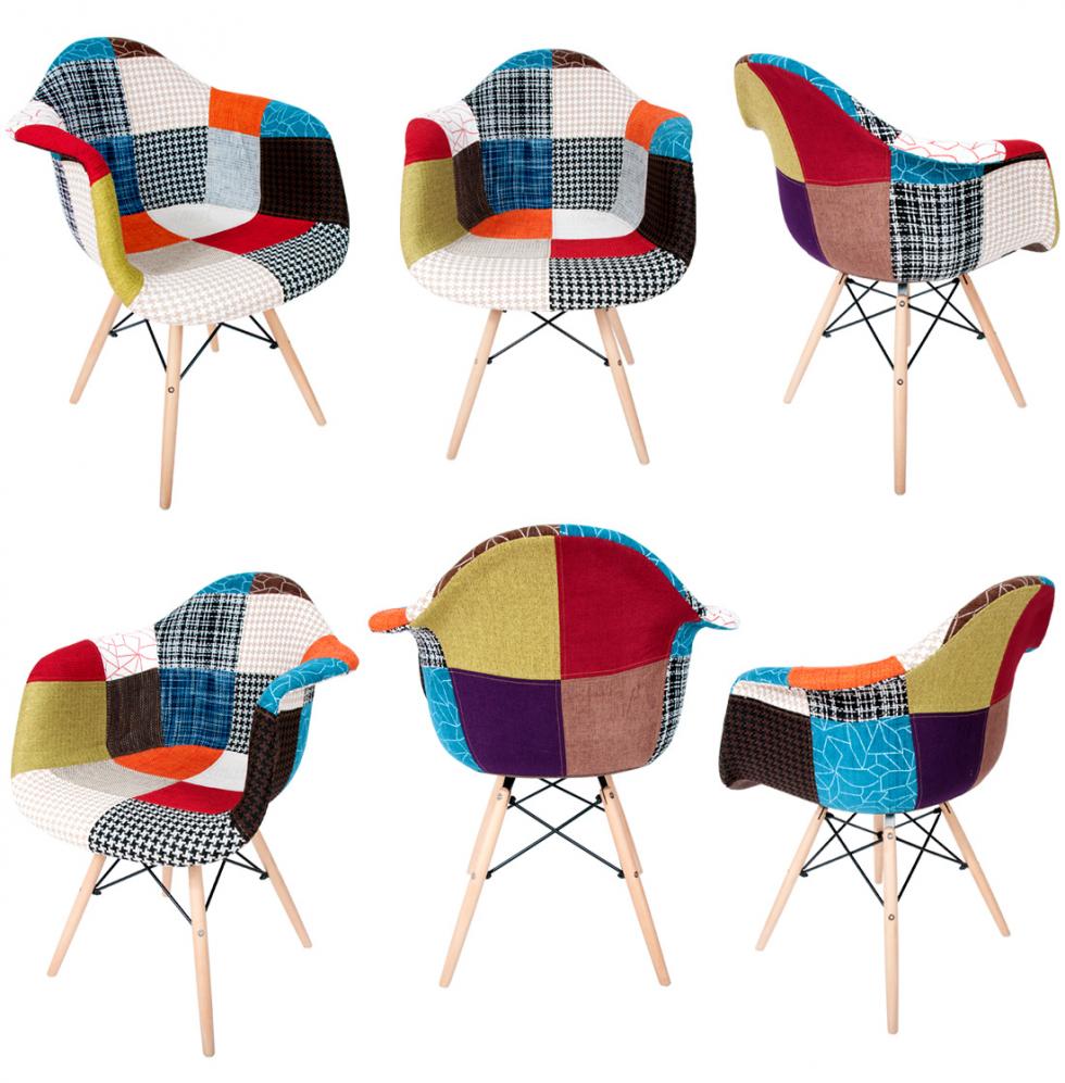 FOTEL KRZESŁO MEDIOLAN ZOFIA tapicerowane - tkanina - Krzesło MEDIOLAN - ZOFIA - obrazek 4