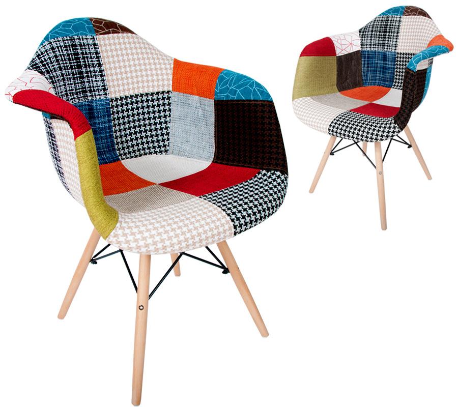 FOTEL KRZESŁO MEDIOLAN ZOFIA tapicerowane - tkanina - Krzesło MEDIOLAN - ZOFIA - obrazek 12