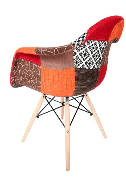 FOTEL KRZESŁO MEDIOLAN ANNA tapicerowane - tkanina - Krzesło MEDIOLAN - ANNA - obrazek 9