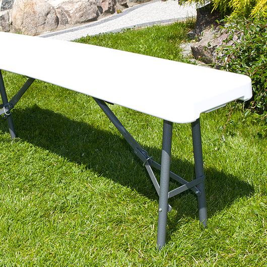 ŁAWKA CATERINGOWA SKŁADANA O DŁUGOŚCI 180 CM - ławka długość 180 cm - obrazek 5