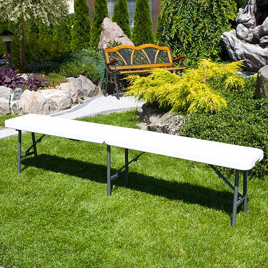 ŁAWKA CATERINGOWA SKŁADANA O DŁUGOŚCI 180 CM - ławka długość 180 cm