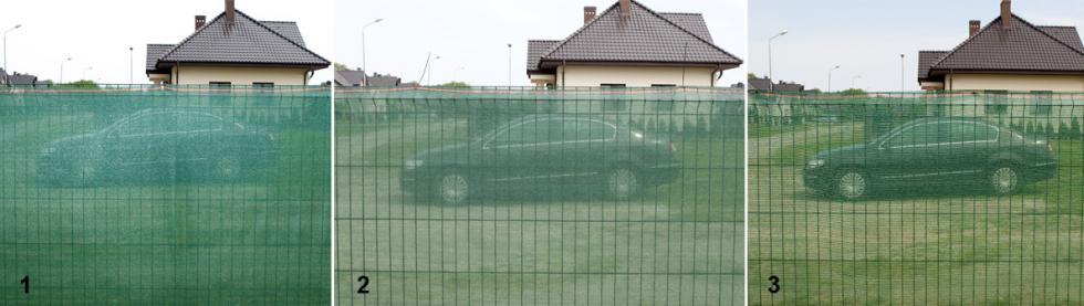 SIATKA OSŁONOWA cieniująca 62% CIEŃ - szer. 150 cm dłogość 50 mb - obrazek 3