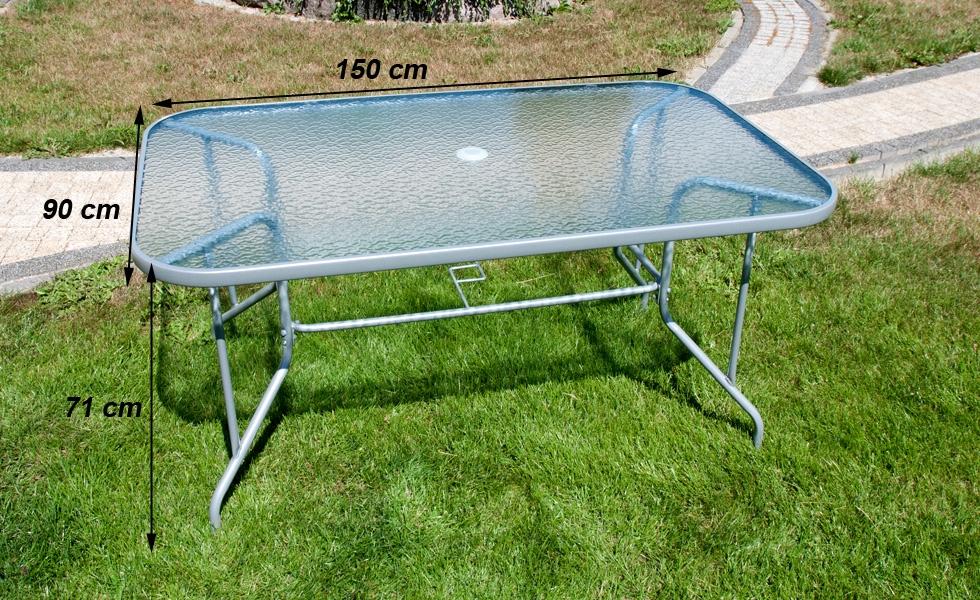 Stół metalowy TORINO srebrny - stół TORINO srebrny - obrazek 6