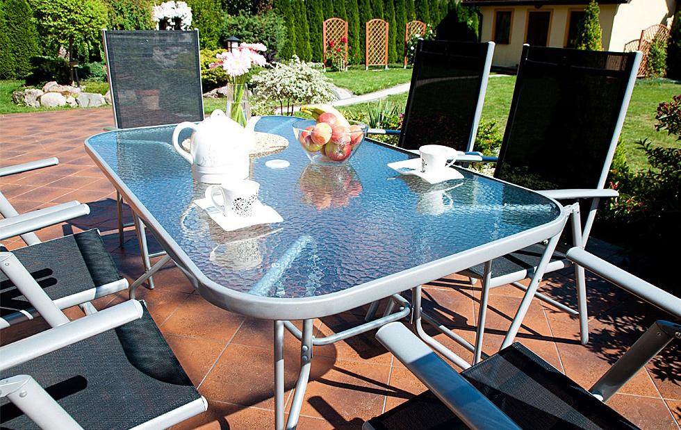 Stół metalowy TORINO srebrny - stół TORINO srebrny - obrazek 7