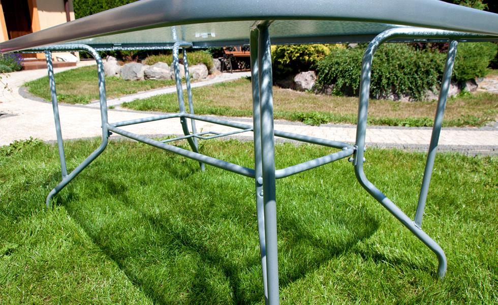 Stół metalowy TORINO srebrny - stół TORINO srebrny - obrazek 10