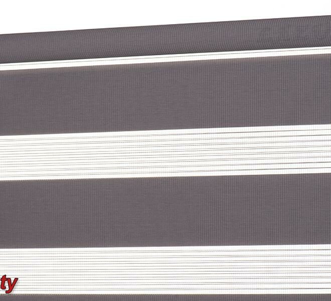 Roleta wolnowisząca Dzień i Noc kolor POPIELATY - szer. 220 cm x 230 cm