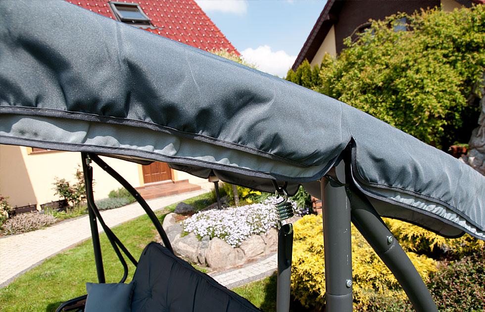 HUŚTAWKA OGRODOWA 4-osobowa GRACJA Szara - Huśtawka GRACJA Szara - obrazek 5