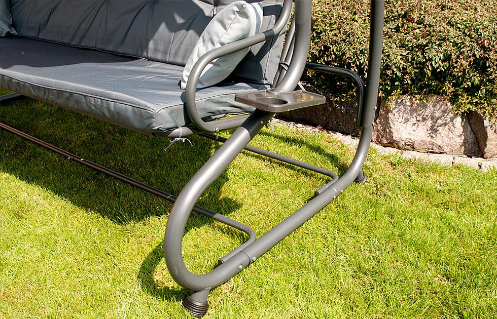 HUŚTAWKA OGRODOWA 4-osobowa GRACJA Szara - Huśtawka GRACJA Szara - obrazek 6