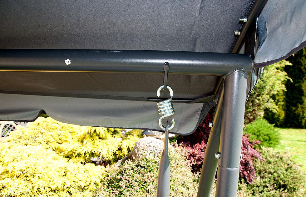 HUŚTAWKA OGRODOWA 4-osobowa GRACJA Szara - Huśtawka GRACJA Szara - obrazek 10