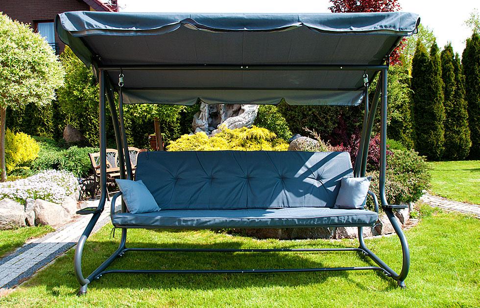 HUŚTAWKA OGRODOWA 4-osobowa GRACJA Szara - Huśtawka GRACJA Szara - obrazek 13