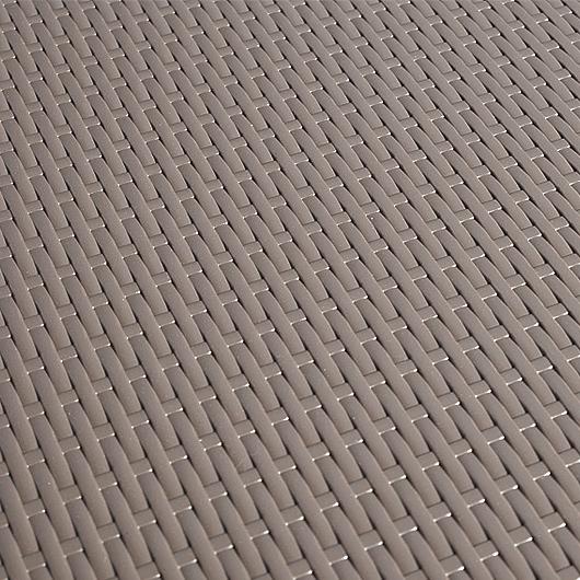 STÓŁ CATERINGOWY OGRODOWY SKŁADANY dł. 180 cm o wzorze rattanu - stół składany dł. 180 cm ciemny brąz - obrazek 6