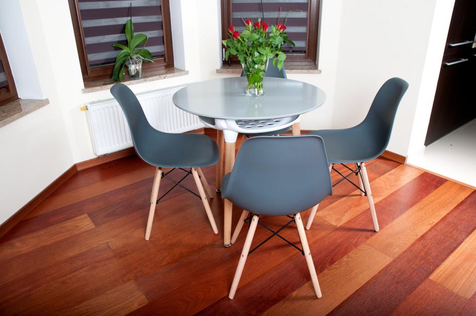 STÓŁ NOWOCZESNE kolekcja MEDIOLAN OKRĄGŁY 80 cm kolor SZARY - Stół MEDIOLAN szary OKRĄGŁY 80 cm - obrazek 12