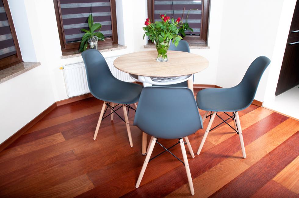 STÓŁ NOWOCZESNE kolekcja MEDIOLAN OKRĄGŁY 80 cm kolor DREWNOPODOBNY - Stół MEDIOLAN drewnopodobny OKRĄGŁY 80 cm - obrazek 12