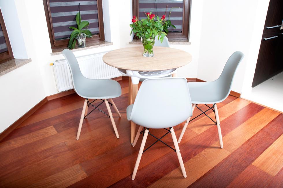 STÓŁ NOWOCZESNE kolekcja MEDIOLAN OKRĄGŁY 80 cm kolor DREWNOPODOBNY - Stół MEDIOLAN drewnopodobny OKRĄGŁY 80 cm - obrazek 13