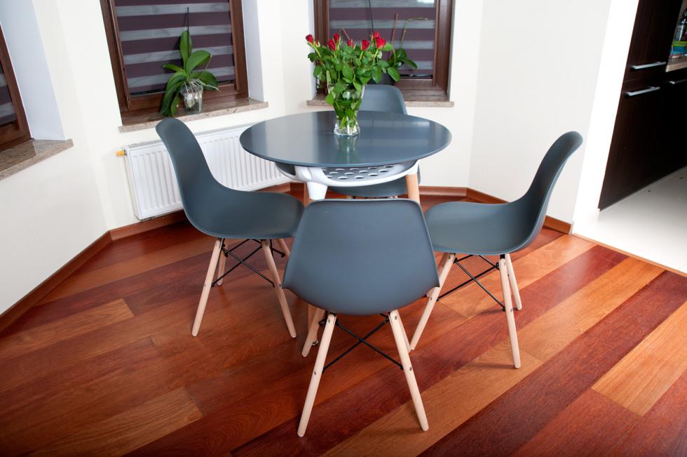 STÓŁ NOWOCZESNE kolekcja MEDIOLAN OKRĄGŁY 80 cm kolor GRAFITOWY - Stół MEDIOLAN grafit OKRĄGŁY 80 cm - obrazek 11