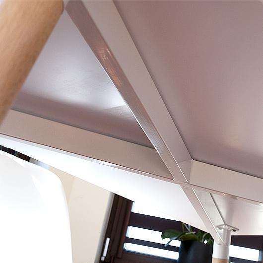 Alternative view of STÓŁ NOWOCZESNE kolekcja MEDIOLAN OKRĄGŁY 100 cm kolor GRAFITOWY - Stół MEDIOLAN grafit OKRĄGŁY 100 cm