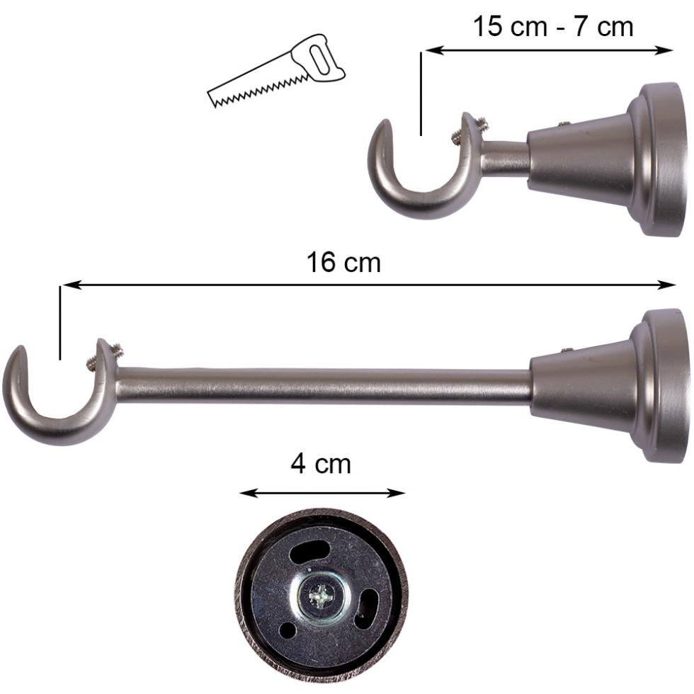 WSPORNIK POJEDYNCZY FI 19 SATYNA - WSPORNIK POJEDYNCZY FI 19 SATYNA - obrazek 4
