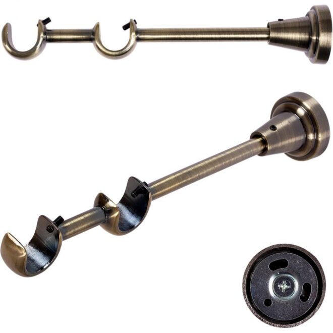 Alternative view of WSPORNIK PODWÓJNY FI 19+19 ZŁOTY ANTYK - WSPORNIK PODWÓJNY FI 19+19 ZŁOTY ANTYK