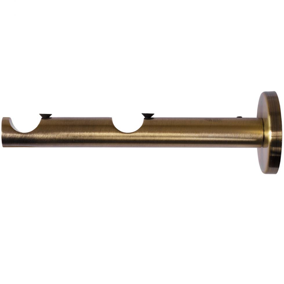 WSPORNIK PODWÓJNY 19 + 19 PROSTY ZŁOTY ANTYK - WSPORNIK PODWÓJNY 19 + 19 PROSTY ZŁOTY ANTYK - obrazek 3