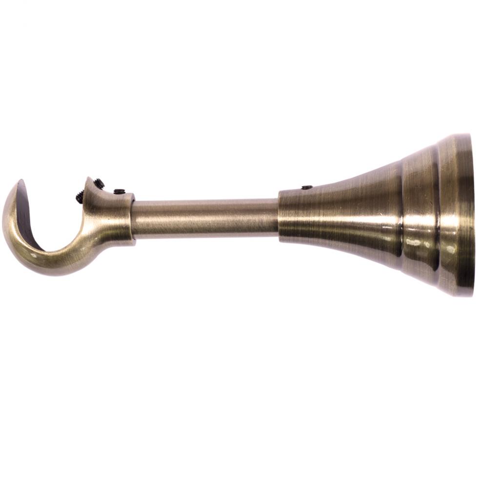 WSPORNIK REGULOWANY POJEDYNCZY 19 mm KARNISZ ZŁOTY ANTYK - WSPORNIK REGULOWANY POJEDYNCZY 19 mm KARNISZ ZŁOTY ANTYK - obrazek 3