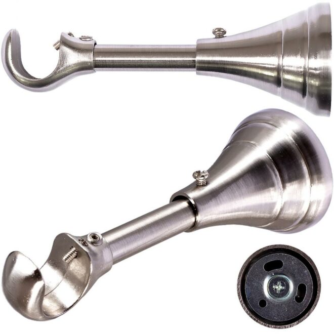 Alternative view of WSPORNIK REGULOWANY POJEDYNCZY 19 mm KARNISZ STAL NIERDZEWNA - WSPORNIK REGULOWANY POJEDYNCZY 19 mm KARNISZ STAL NIERDZEWNA