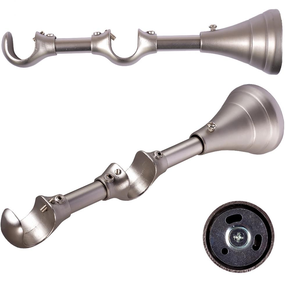 WSPORNIK REGULOWANY PODWÓJNY 19+19 mm SATYNA - WSPORNIK REGULOWANY PODWÓJNY 19+19 mm SATYNA - obrazek 2