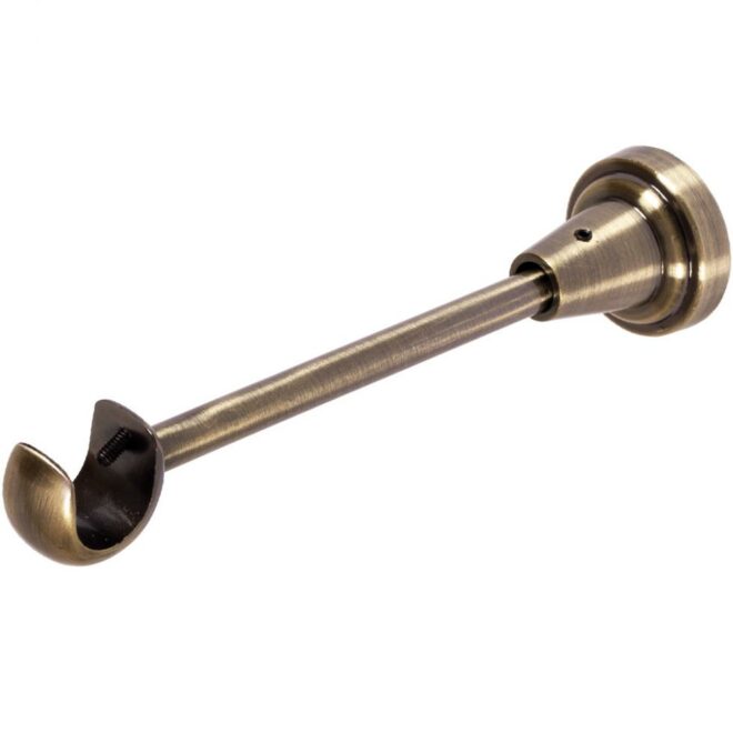 WSPORNIK POJEDYNCZY 16 KARNISZ ZŁOTY ANTYK - WSPORNIK POJEDYNCZY 16 KARNISZ ZŁOTY ANTYK