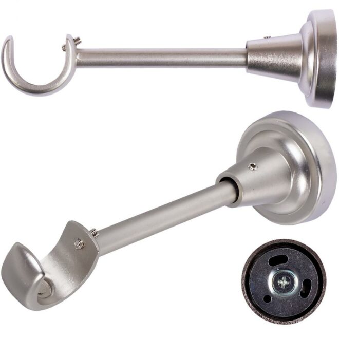 Alternative view of WSPORNIK POJEDYNCZY 25 MM KARNISZ SATYNA - Wspornik pojedynczy 25 mm karnisz satyna