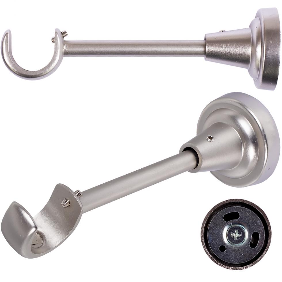 WSPORNIK POJEDYNCZY 25 MM KARNISZ SATYNA - Wspornik pojedynczy 25 mm karnisz satyna - obrazek 2