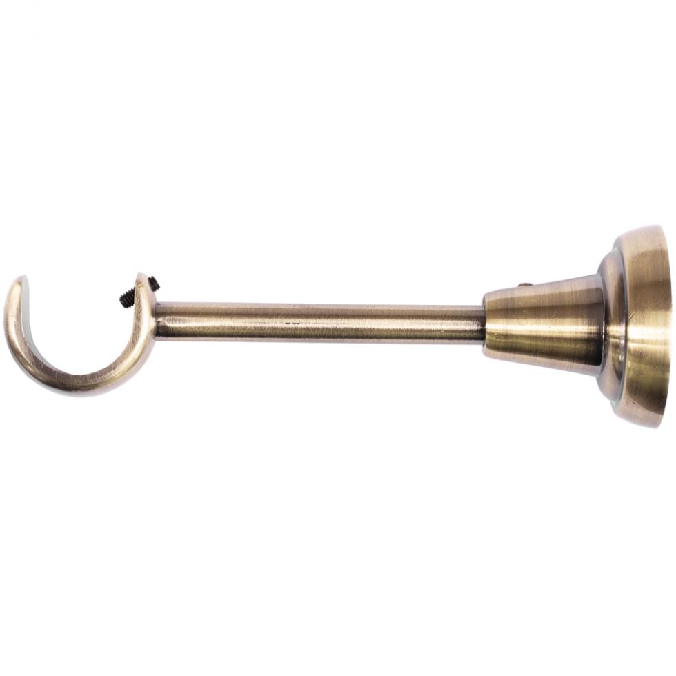 WSPORNIK POJEDYNCZY 25 MM KARNISZ ZŁOTY ANTYK - WSPORNIK POJEDYNCZY 25 MM KARNISZ ZŁOTY ANTYK - obrazek 2