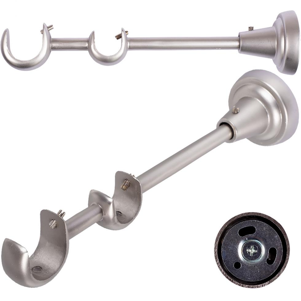 WSPORNIK PODWÓJNY 25+19 mm KARNISZ SATYNA - WSPORNIK PODWÓJNY 25+19 mm KARNISZ SATYNA - obrazek 2