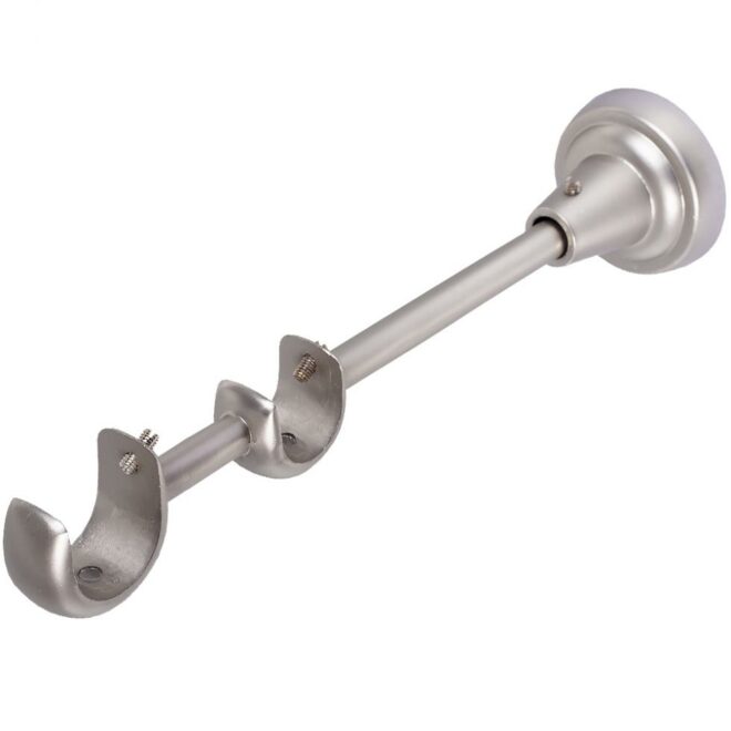 WSPORNIK PODWÓJNY 25+19 mm KARNISZ SATYNA - WSPORNIK PODWÓJNY 25+19 mm KARNISZ SATYNA