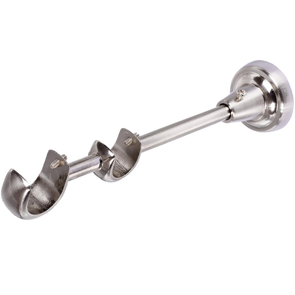 WSPORNIK PODWÓJNY 25+19 mm KARNISZ STAL NIERDZEWNA - WSPORNIK PODWÓJNY 25+19 mm KARNISZ STAL NIERDZEWNA