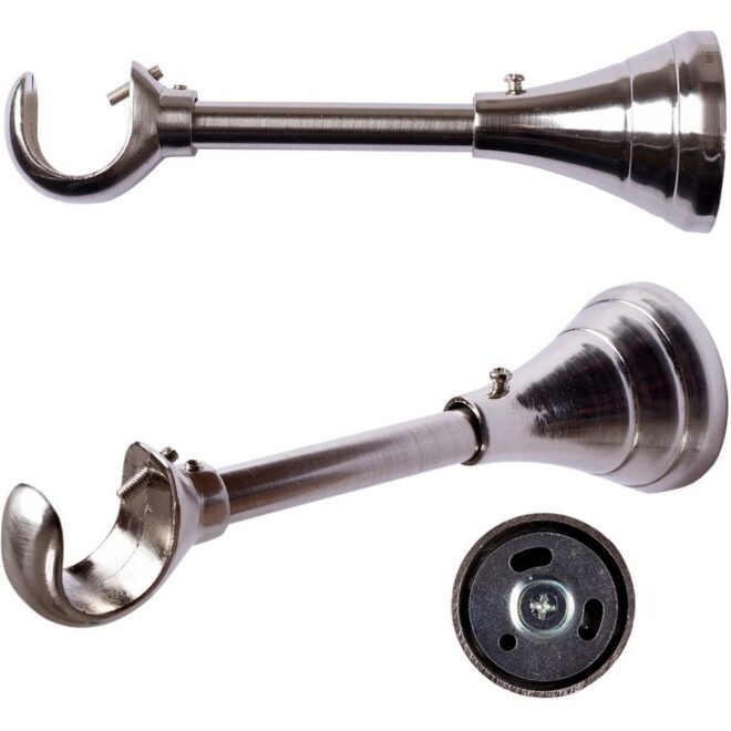 Alternative view of WSPORNIK REGULOWANY POJEDYNCZY 25 MM KARNISZ STAL NIERDZEWNA - WSPORNIK REGULOWANY POJEDYNCZY 25 MM KARNISZ STAL NIERDZEWNA