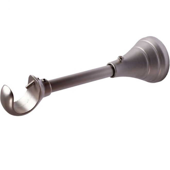 WSPORNIK REGULOWANY POJEDYNCZY 25 MM KARNISZ SATYNA - WSPORNIK REGULOWANY POJEDYNCZY 25 MM KARNISZ SATYNA