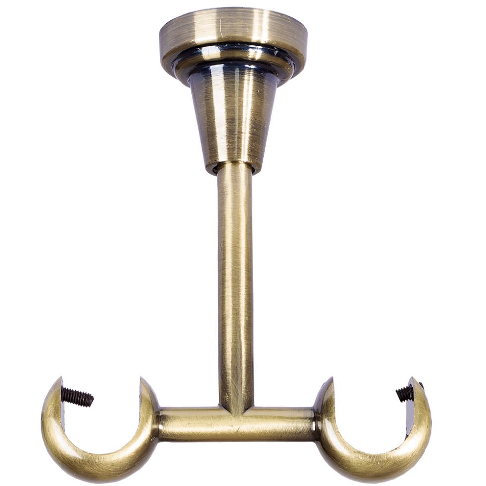 WSPORNIK SUFITOWY 19+19 KARNISZ ZŁOTY ANTYK - WSPORNIK SUFITOWY 19+19 KARNISZ ZŁOTY ANTYK - obrazek 3