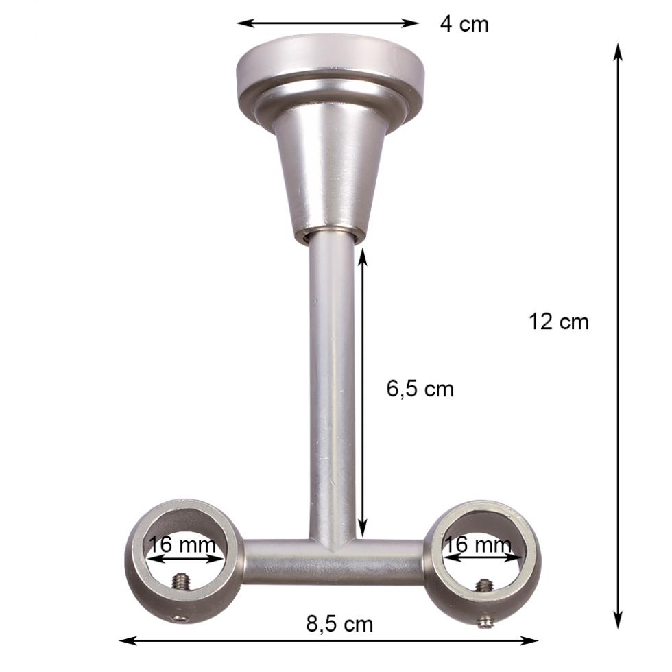 WSPORNIK SUFITOWY 16 + 16 KARNISZ SATYNA - WSPORNIK SUFITOWY 16 + 16 KARNISZ SATYNA - obrazek 4