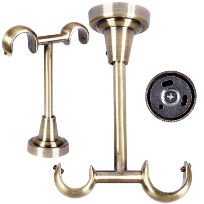 Alternative view of WSPORNIK SUFITOWY 25+19 KARNISZ ZŁOTY ANTYK - WSPORNIK SUFITOWY 25+19 KARNISZ ZŁOTY ANTYK