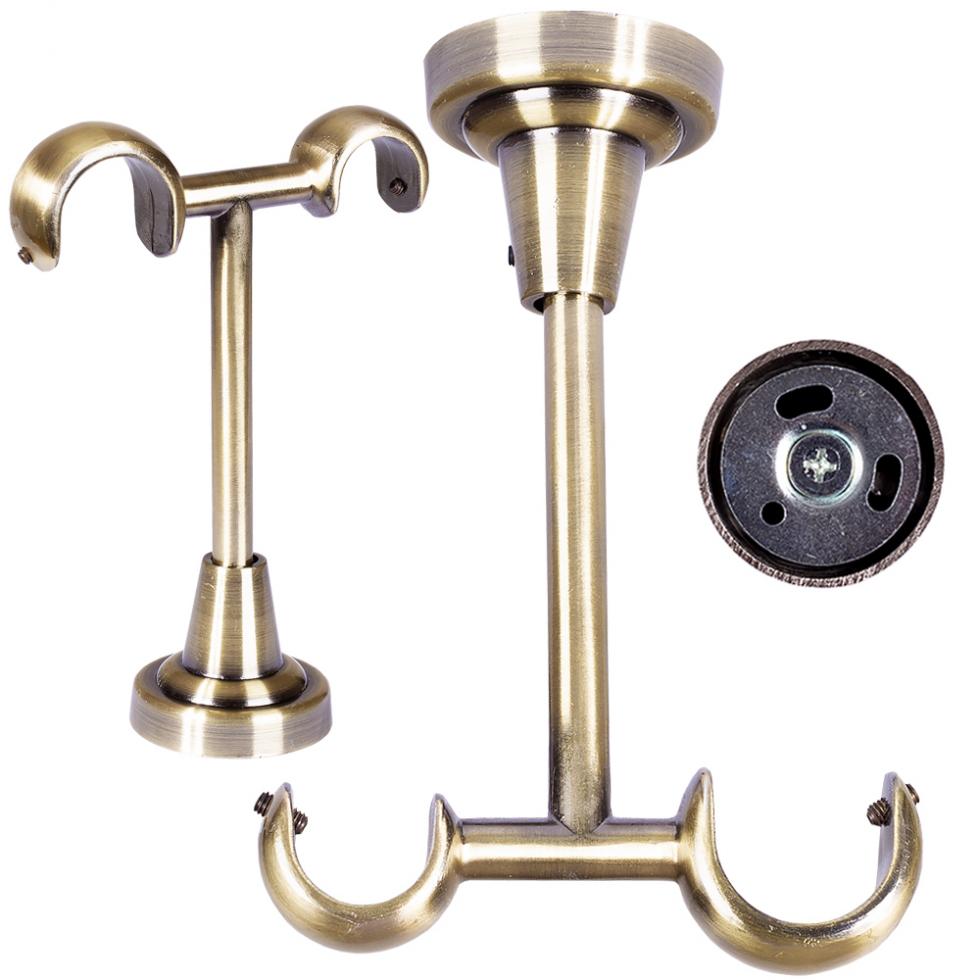 WSPORNIK SUFITOWY 25+19 KARNISZ ZŁOTY ANTYK - WSPORNIK SUFITOWY 25+19 KARNISZ ZŁOTY ANTYK - obrazek 2