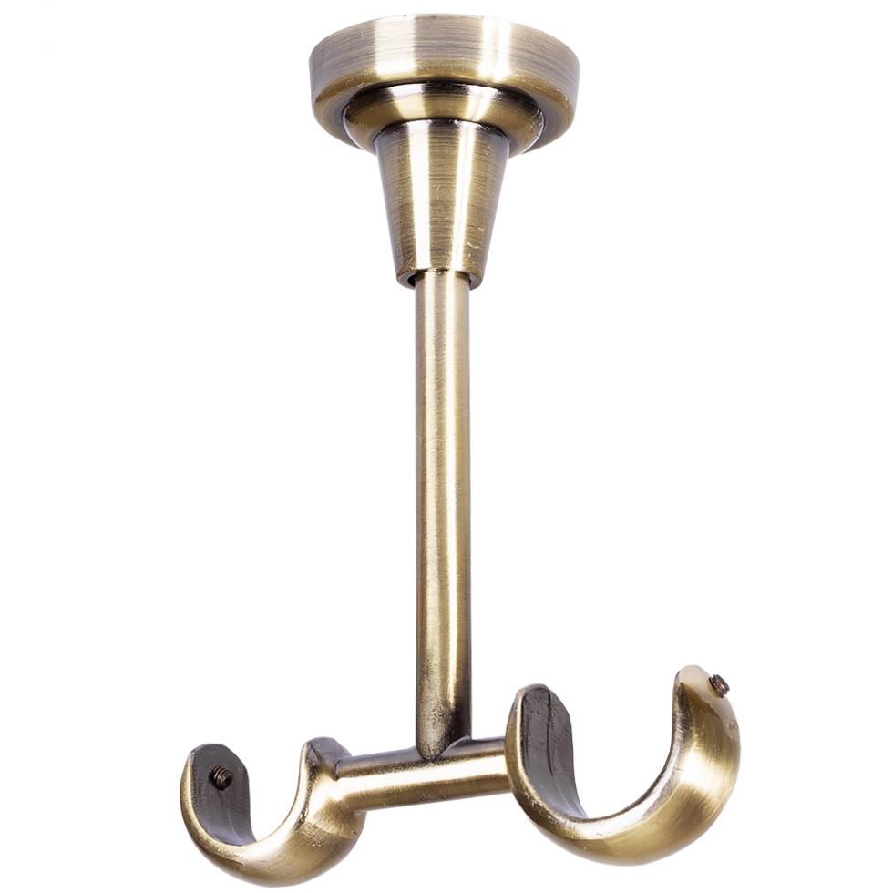 WSPORNIK SUFITOWY 25+19 KARNISZ ZŁOTY ANTYK - WSPORNIK SUFITOWY 25+19 KARNISZ ZŁOTY ANTYK